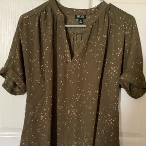 Sage green blouse